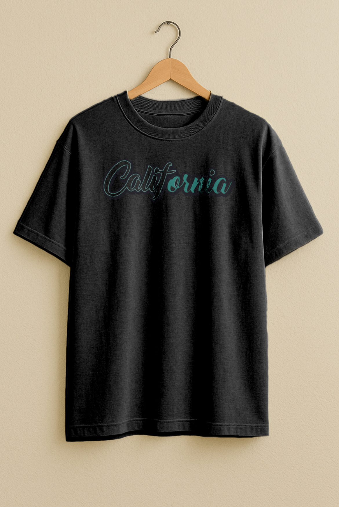 Oversized California Print Tee - Image 3