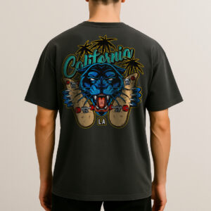 Oversized California Print Tee