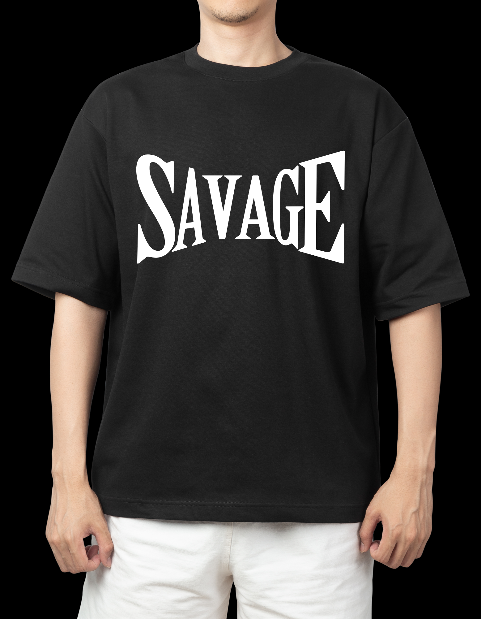 Oversized Savage Tee - Image 4