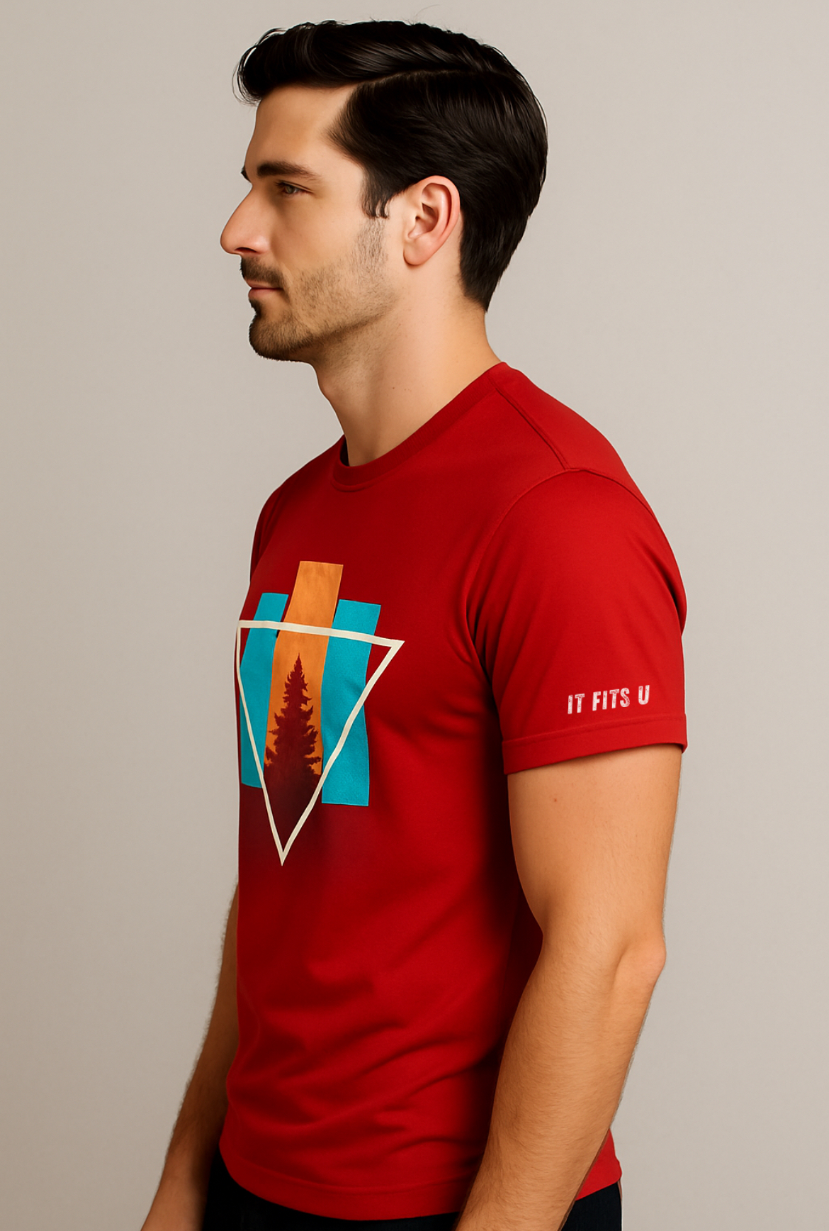 Regular Fit Graphic Tee - Image 2